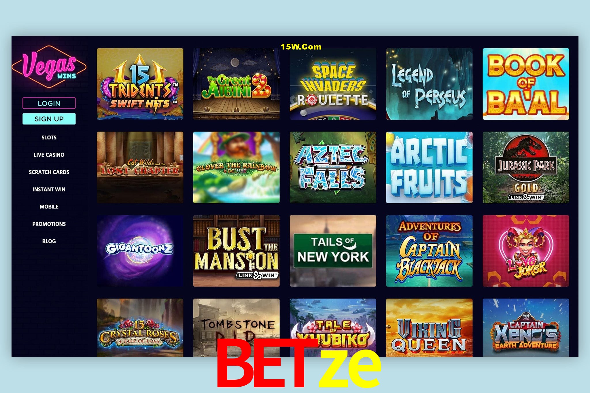 Bonus Features betze